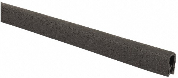3/16 Inch Thick x 0.36 Wide x 100 Ft. Long, EPDM Rubber Edge Trim