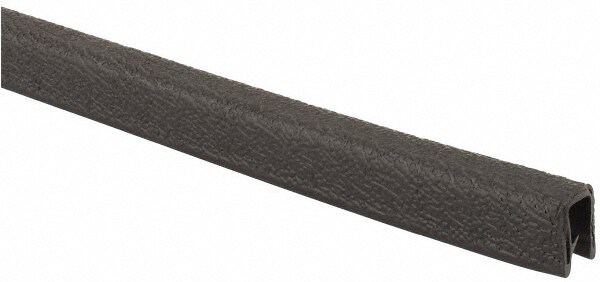 1/4 Inch Thick x 0.42 Wide x 100 Ft. Long, EPDM Rubber Edge Trim