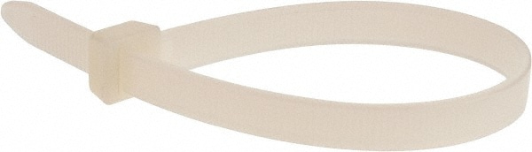 PRO-SOURCE TSL-200-LHD-YT- Cable Tie Duty: 8" Long, Natural, Nylon, Standard Image