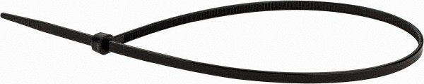 PRO-SOURCE TSL-300-I-YB-PR Cable Tie Duty: 11.4" Long, Black, Nylon, Standard Image