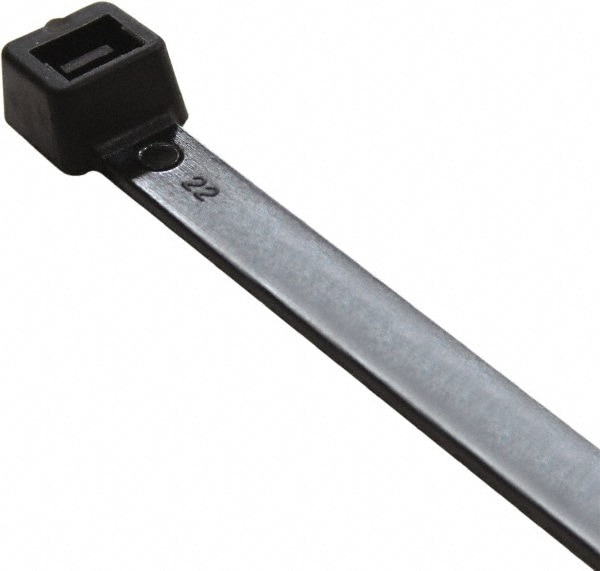 PRO-SOURCE TSL-290-S-YB-PR Cable Tie Duty: 11" Long, Black, Nylon, Standard Image