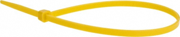 PRO-SOURCE TSL-290-S-YY-Pr Cable Tie Duty: 11" Long, Yellow, Nylon, Standard Image