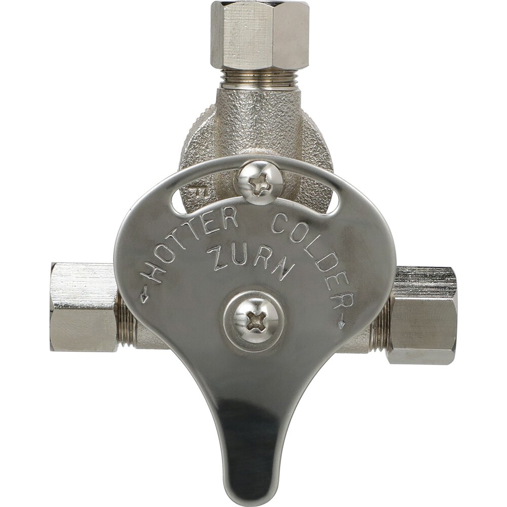 Water Mixing Valves & Units; Pipe Size: 3/8" (Inch); End Connections: Compression