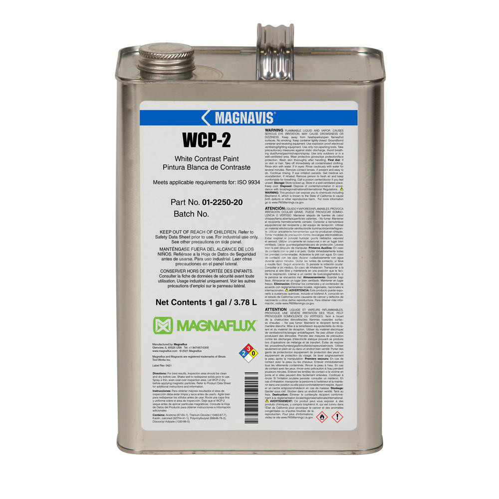 Magnaflux Crack Detection NDT White Constrast Paint