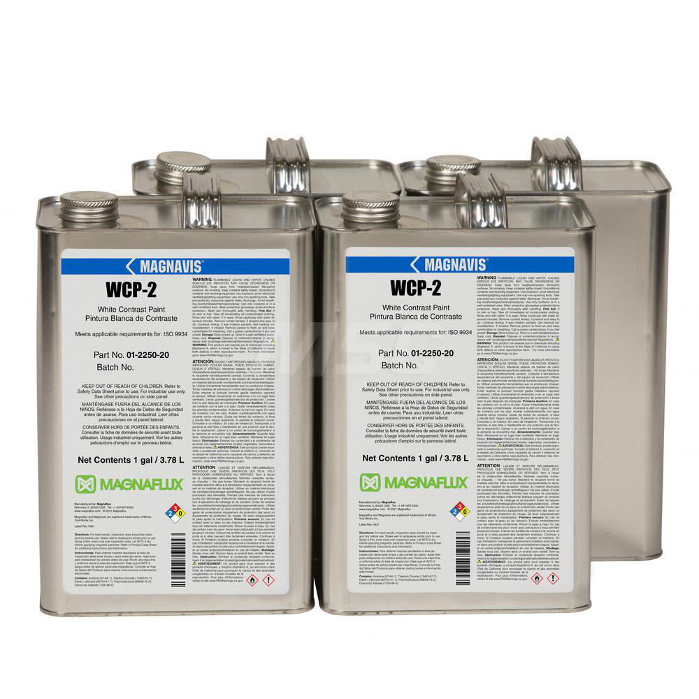 Magnaflux Crack Detection NDT White Constrast Paint