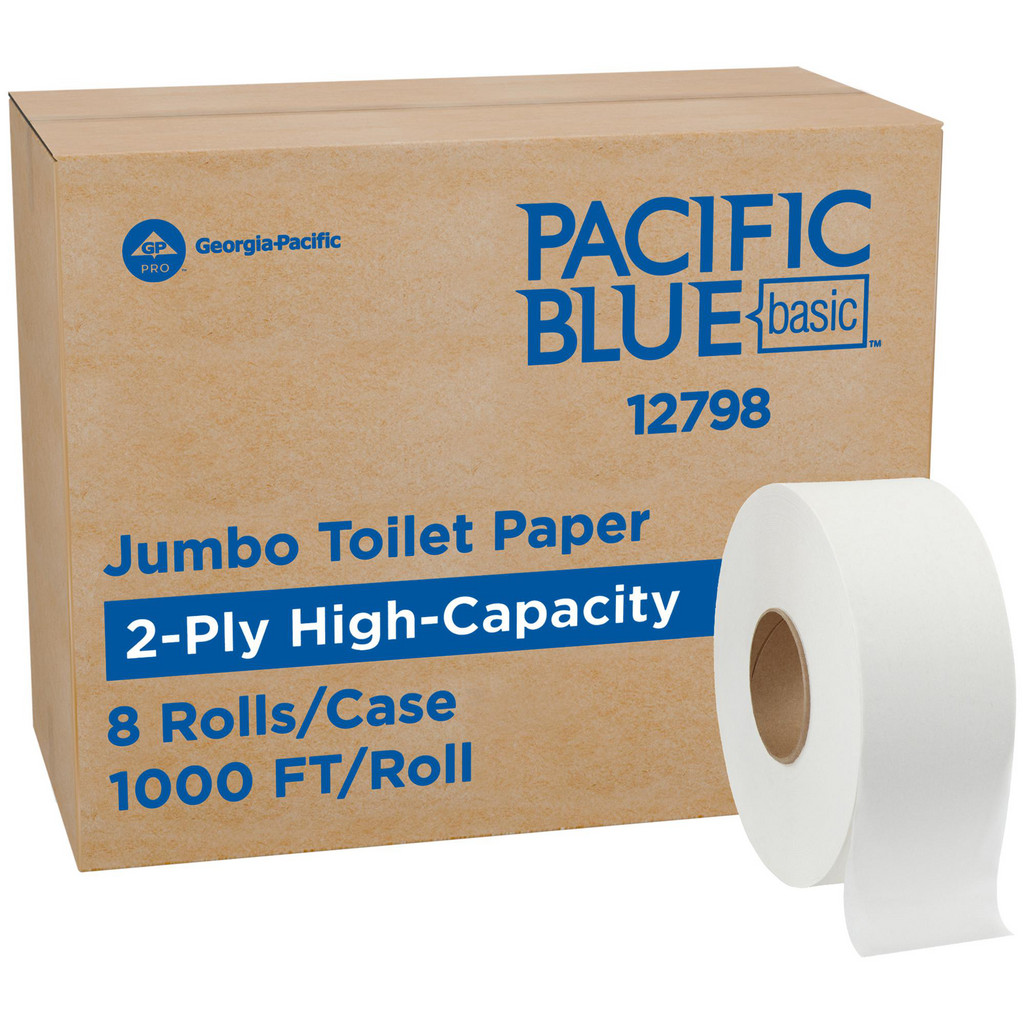 Georgia Pacific - Pacific Blue Basic Jumbo Jr. 2-Ply High-Capacity