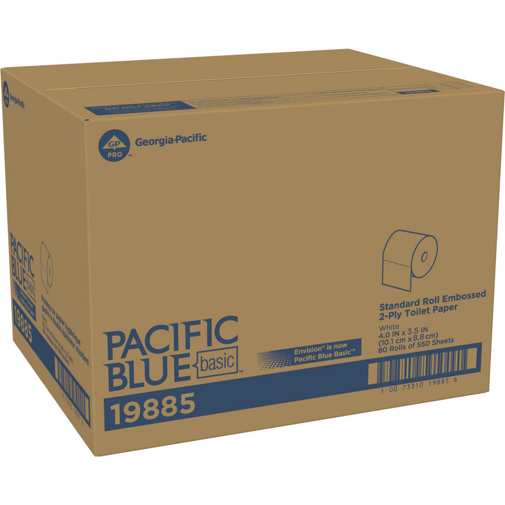 Georgia Pacific - Pacific Blue Basic Standard Roll Embossed 2-Ply ...