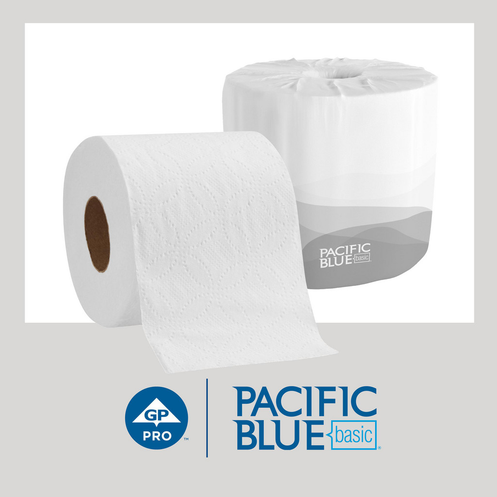 Georgia Pacific - Pacific Blue Basic Standard Roll Embossed 2-Ply ...