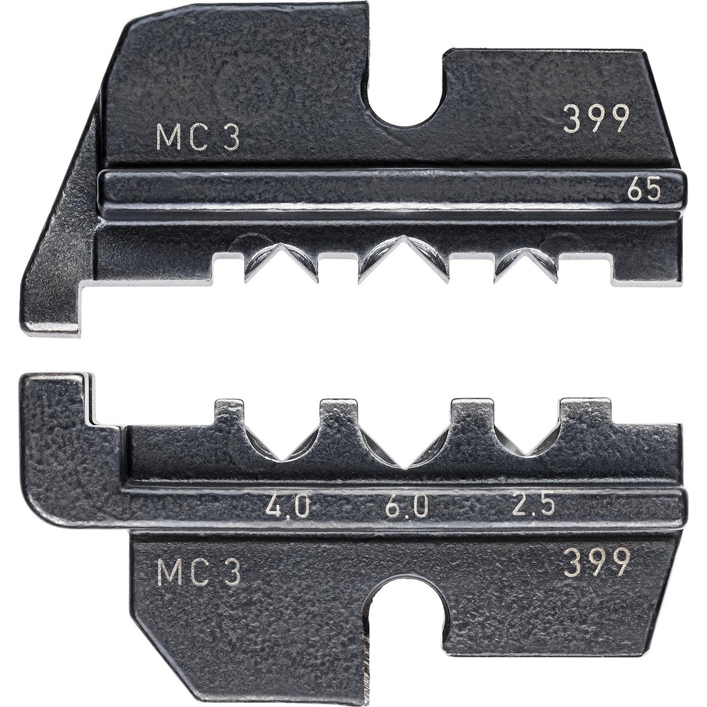 Knipex - Hand Crimper Dies: Tool Type: Crimping Die; Size: 0; Color ...