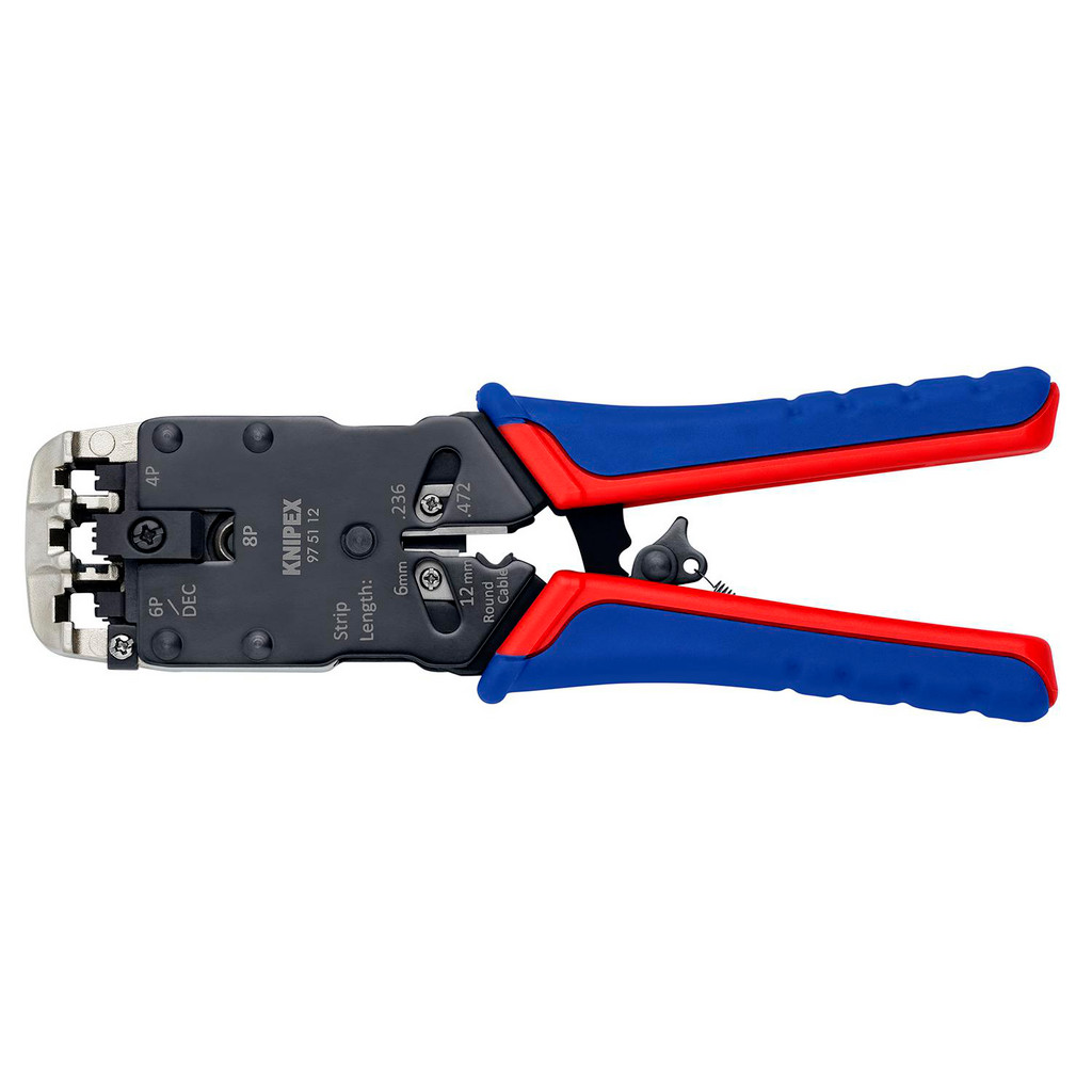 Knipex - Crimpers: Handle Style: Comfort Grip; Crimper Type
