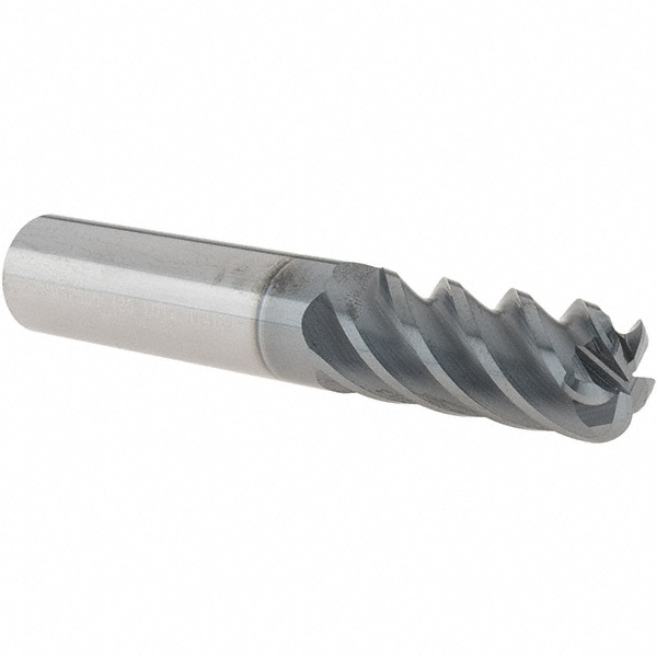 Supermill SM5F500-125 Corner Radius End Mill: 1/2" Dia, 1-1/4" LOC, 0.125" Radius, 5 Flutes, Solid Carbide Image