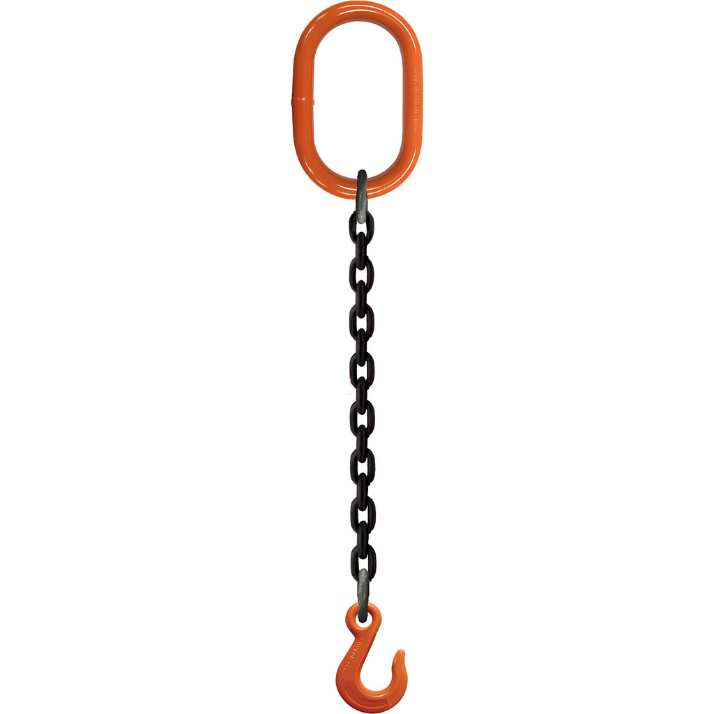 4 Pack CALHAWK 1/4 Inch Chain Grab Sling Slip Hook With Spring Latch G43 CZCNH4S