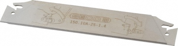 Seco 2578586 150.10A Double End Neutral Indexable Cutoff Blade Image