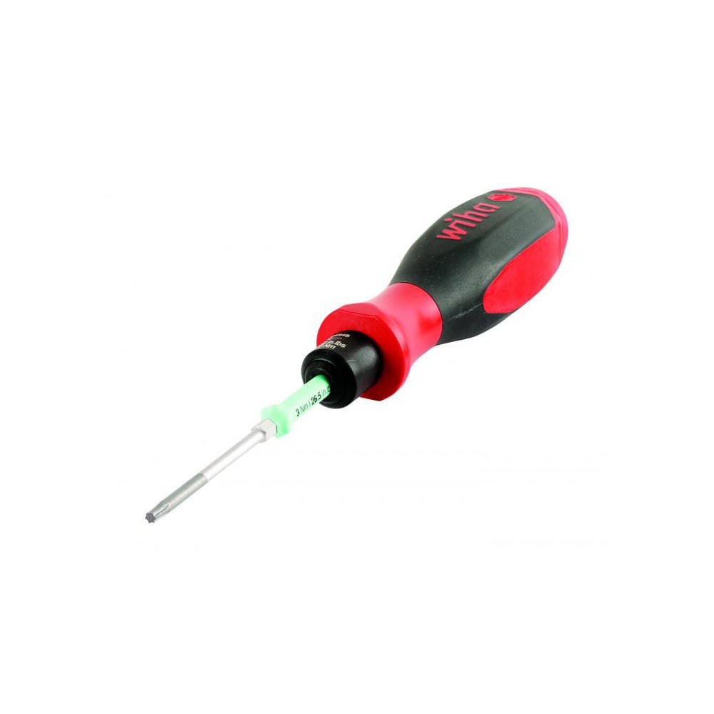 Wiha 29252 Torque Screwdriver: 198.4 to 198 in/oz Torque Image