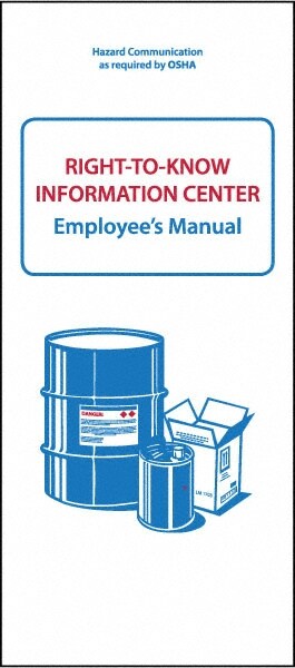 Pack of (10), 3-3/4" Wide x 30" High, Employee Manuals