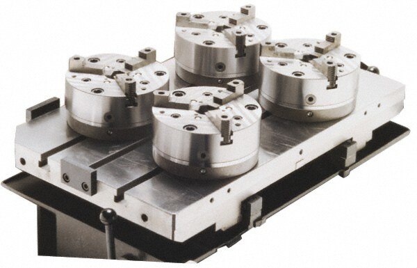 CNC Pallet Switchers & Turntables; Style: T-Style Shuttle ; Pallet Length (Inch): 24 ; Pallet Width (Inch): 16 ; Pallet Material: Cast Iron