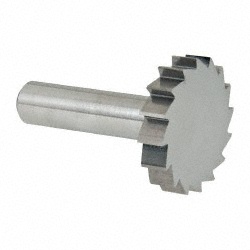 Made in USA 1012 Woodruff Keyseat Cutter: 1.5" Cut Dia, 0.3125" Cut Width, 1/2" Shank Dia, Straight Tooth Image
