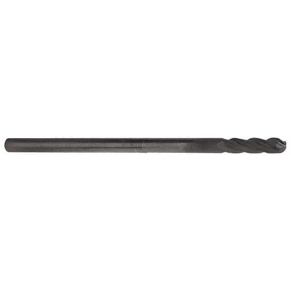 SP3 12050-05 Ball End Mill: 0.1875" Dia, 1" LOC, 4 Flute, Solid Carbide 