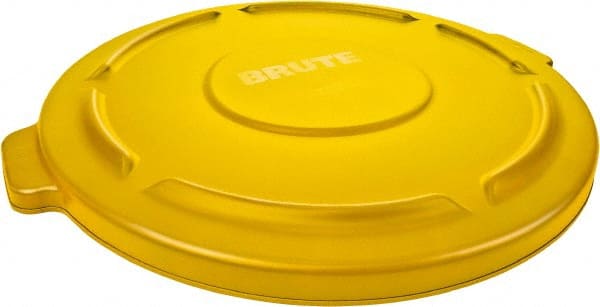 Rubbermaid Commercial Brute Trash Can Lid 55 Gallon Yellow FG265400YEL