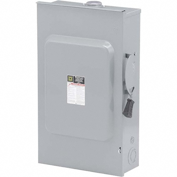 Square D D324NRB Safety Switch: NEMA 3R, 200 Amp, 240V, Fused Image