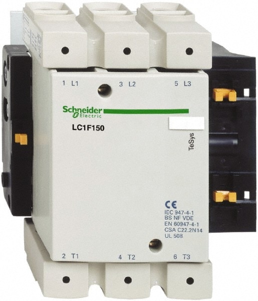 Schneider Electric LC1F150 IEC Contactor: 3 Poles Image