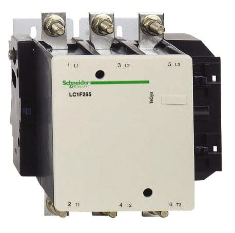 Schneider Electric LC1F265 IEC Contactor: 3 Poles 
