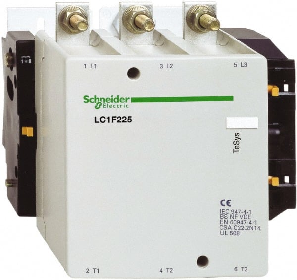 Schneider Electric LC1F330 IEC Contactor: 3 Poles 