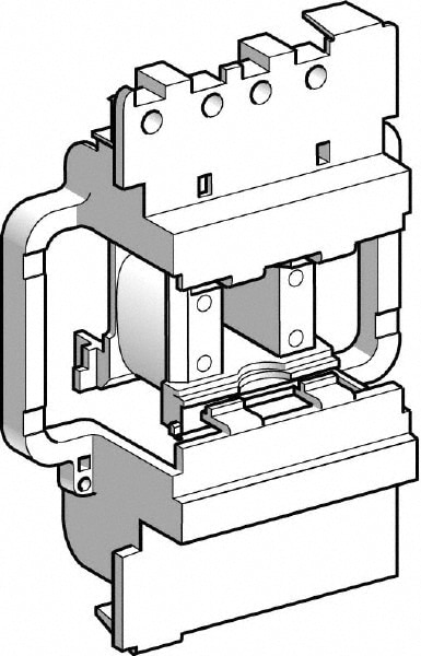 Schneider Electric LX1D8T7 115 to 150 Amp, Contactor Coil Image