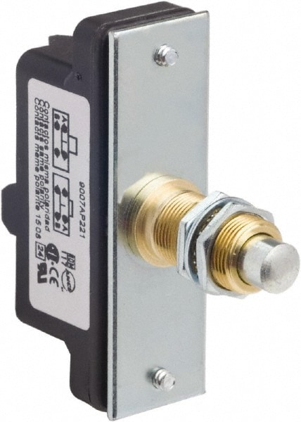 Square D 9007AP221 General Purpose Limit Switch: SPDT, NC, Plunger, Top Image