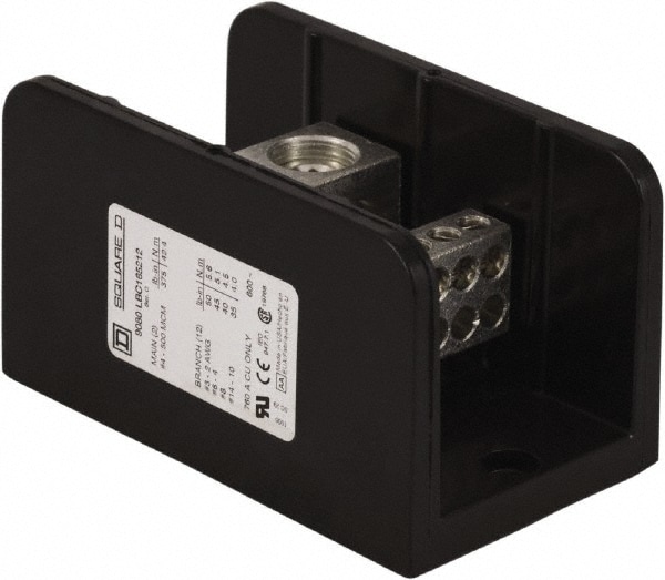 1 Pole, 760 (Copper) Amp, Phenolic Power Distribution Block