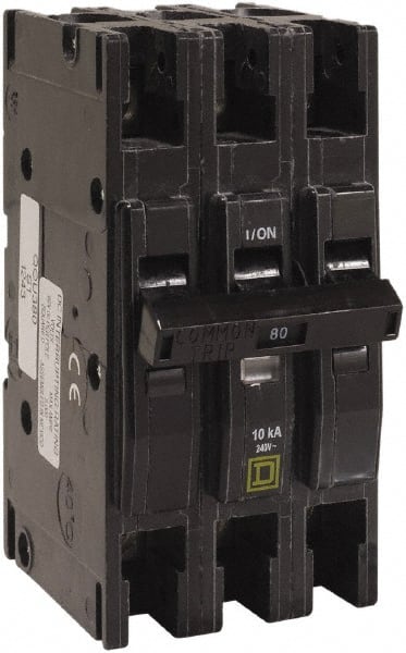 3 Pole Square D QOB31001021 Miniature Circuit Breaker 100 A 120/240 VAC for sale online