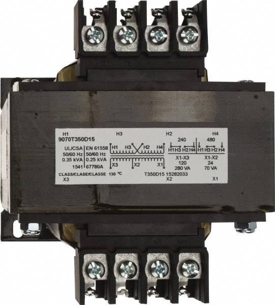 1 Phase, 350 VA, Control Transformer