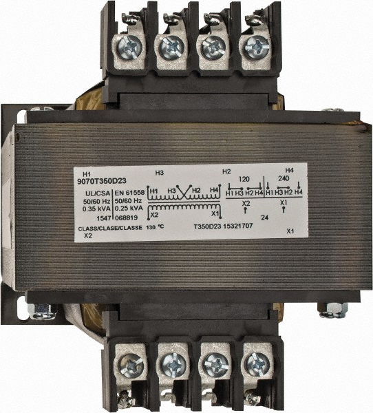 Square D 9070T350D23 1 Phase, 350 VA, Control Transformer Image