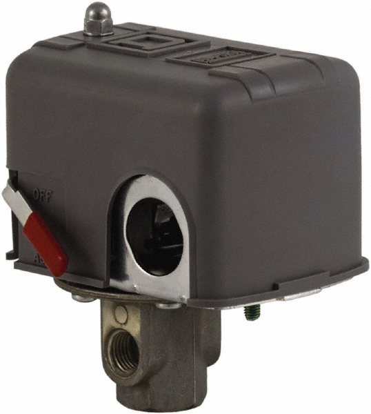 Square D 9013FHG14J52M1X 1 and 3R NEMA Rated, 70 to 150 psi, Electromechanical Pressure and Level Switch Image