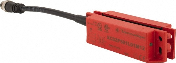 Telemecanique Sensors XCSDMP501L01M12 2NO/NC Configuration, 24 VDC, 100 Amp, Plastic Noncontact Safety Limit Switch Image