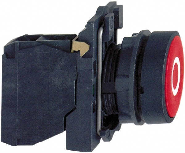 Schneider Electric XB5AA4322 Push-Button Switch: 22 mm Mounting Hole Dia, Momentary (MO) Image