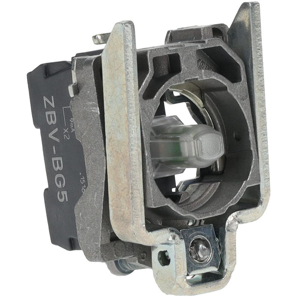 24-120 VAC/VDC at 50/60 Hz Orange Lens LED Indicating Light - Screw Connector, Electromagnetic Field Resistant, Electrostatic Discharge Resistant, Shock Resistant, Vibration Resistant