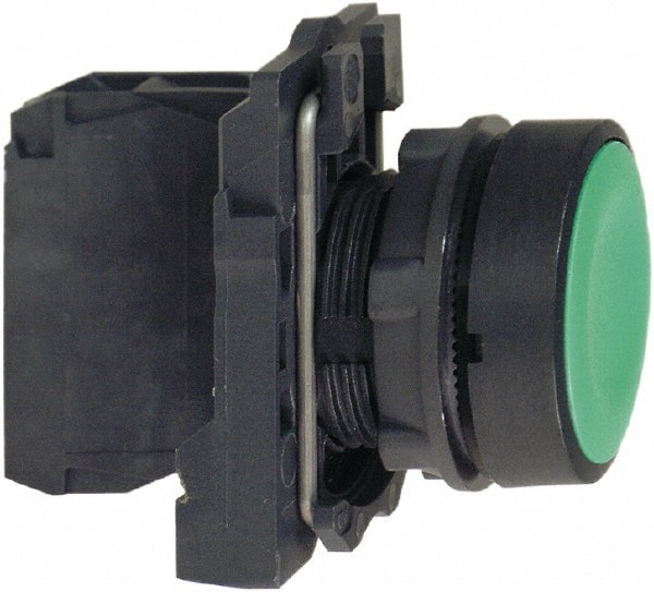 Push-Button Switch: 22 mm Mounting Hole Dia, Momentary (MO)