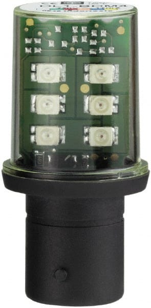 Schneider Electric DL1BDG5 Orange, Visible Signal Replacement LED Bulb 
