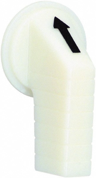 30mm, White, Selector Switch Operating Knob