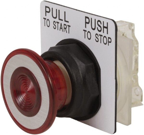 Push-Button Switch: 30 mm Mounting Hole Dia, Maintained (MA)
