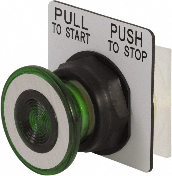 Schneider Electric 9001SKR9G Push-Button Switch: 30 mm Mounting Hole Dia, Maintained (MA) Image