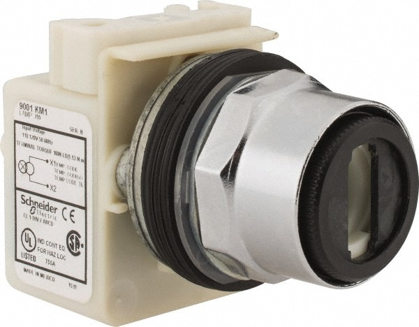 Schneider Electric 9001K11J1 Selector Switch Only: 2 Positions, Maintained (MA), Push Button Image