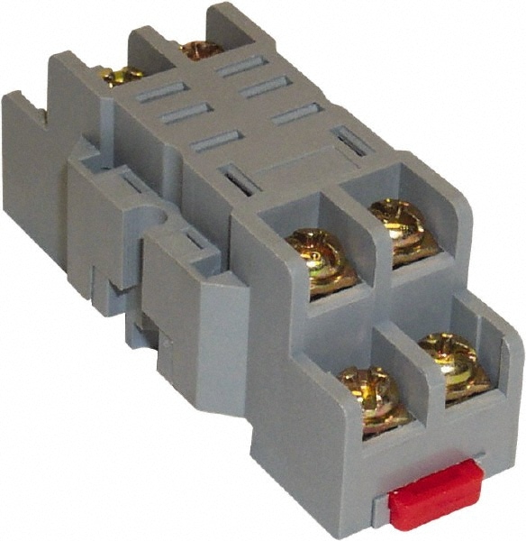 Square D 8501NR42 8 Pins, 300 VAC, 10 Amp, Spade Relay Socket Image