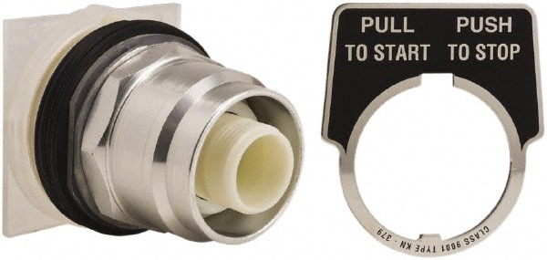 Schneider Electric 9001KR8 Push-Button Switch: 30 mm Mounting Hole Dia, Maintained (MA) & Momentary (MO) Image