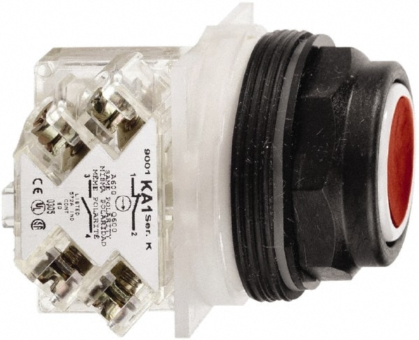 Schneider Electric 9001SKR1UH5 Push-Button Switch: 30 mm Mounting Hole Dia, Momentary (MO) Image