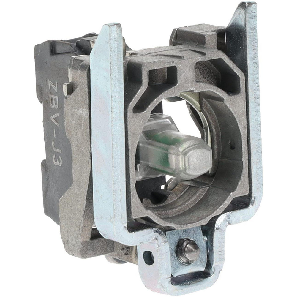 Photos - Nail / Screw / Fastener Schneider Electric 12 VAC/VDC at 50/60 Hz Green Lens LED Indicating Light - Screw Connector, Electromagnetic Field Resistant 
