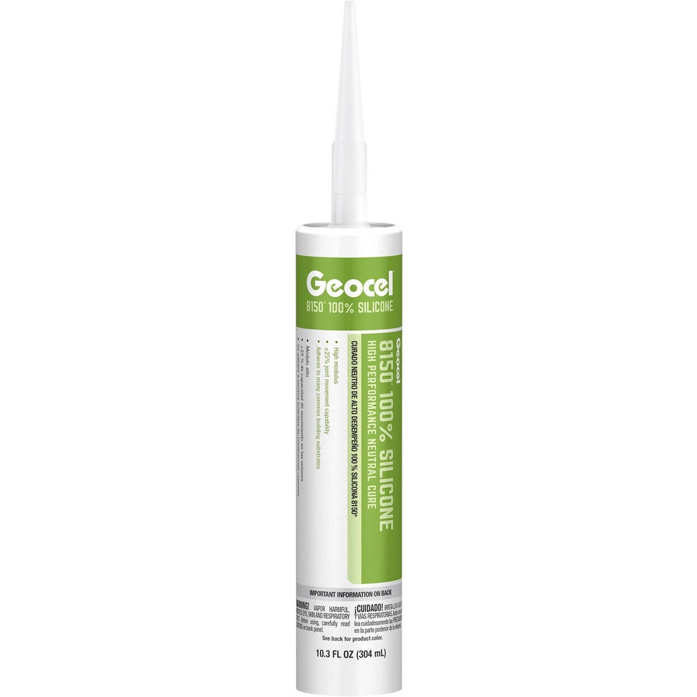 1703 SILICONE ADHESIVE SEALANT, CLEAR, 2.8 OZ. TUBE (Industrial sealing,  Glass, Clean metal, Painted and plastic surfaces)