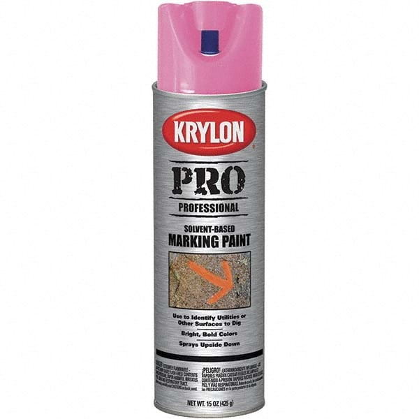 Krylon - Enamel Spray Paint: Pink, Gloss, 10 oz - 07281454 - MSC Industrial  Supply