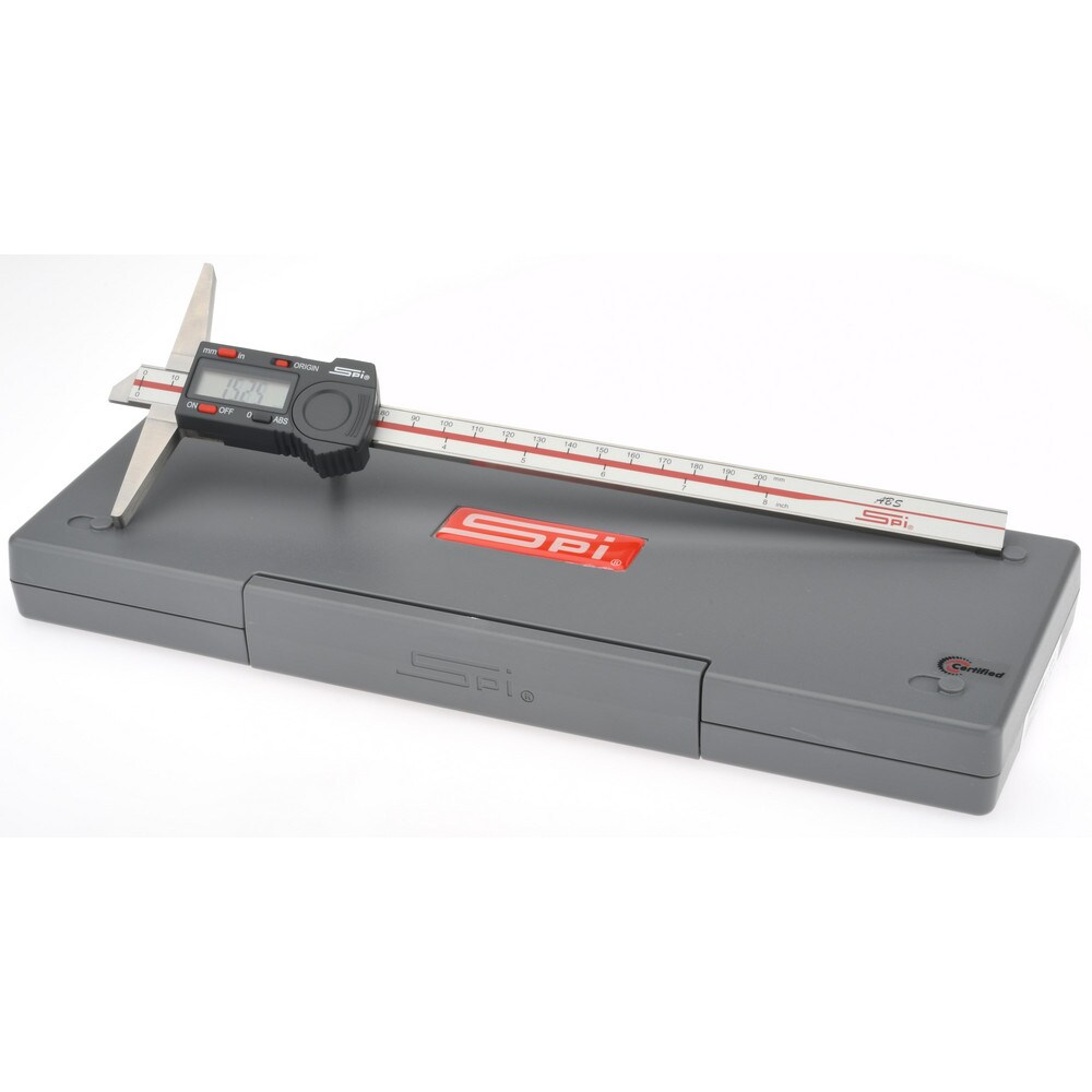 0mm to 200mm ABS Plastic (Case) Electronic Depth Gage